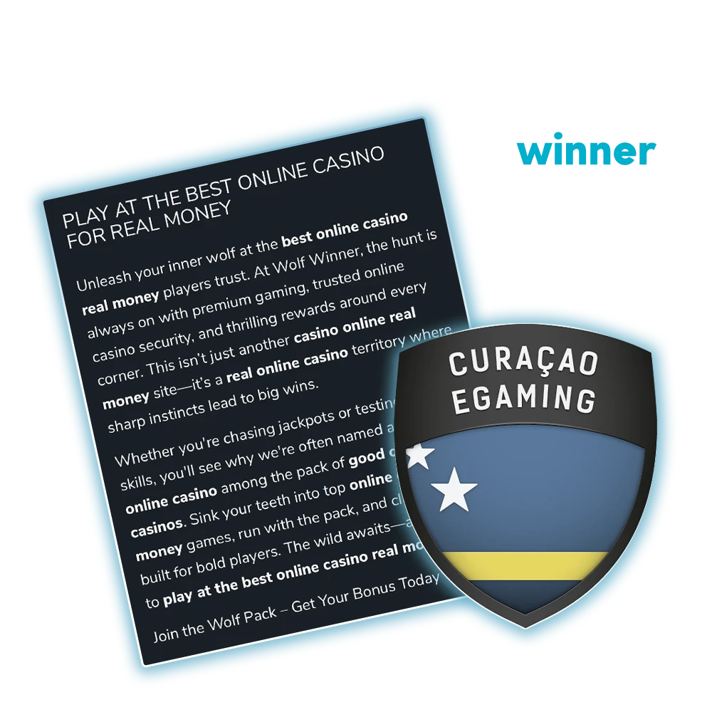 Wolf Winner is a unique project that has all the necessary licences to carry out its activities.
